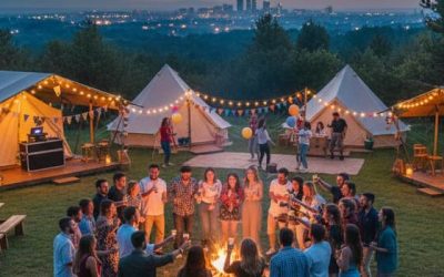 Mejores campings para despedidas en Madrid